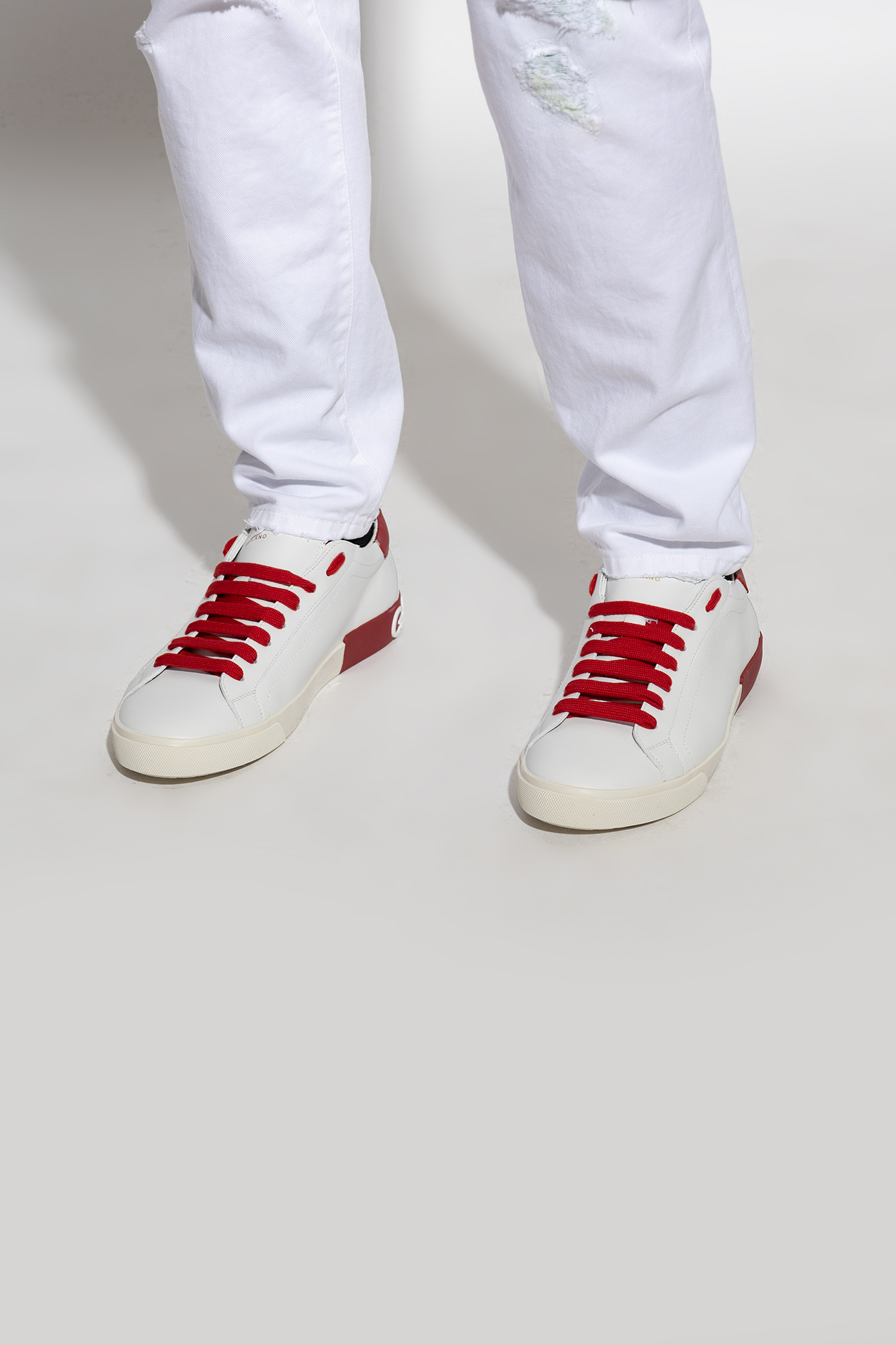 White 'Portofino' sneakers Dolce & Gabbana - Vitkac AS